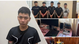 Bắt 5 đối tượng ở đặc khu Phú Quốc lợi dụng không gian mạng để lừa đảo