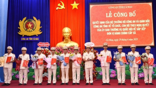 Tham mưu Công an tỉnh địa đầu cực Nam Tổ quốc viết tiếp trang sử vẻ vang