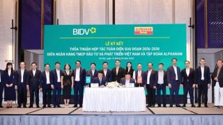 BIDV và Alphanam nâng tầm quan hệ hợp tác