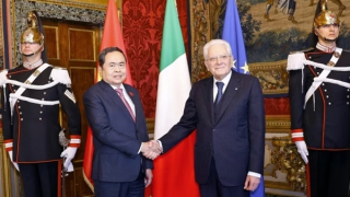 Việt Nam-Italy nhất trí tăng cường ủng hộ lẫn nhau tại các tổ chức quốc tế