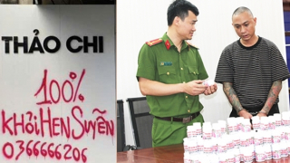 Xịt sơn quảng cáo, bán thuốc nam giả “100% khỏi hen suyễn”