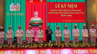 Nhiều tập thể, cá nhân Công an Lâm Đồng được khen thưởng vì thành tích xuất sắc