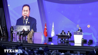 Chủ tịch Quốc hội phát biểu tại IPU-152 về hòa bình, công lý cho thế hệ tương lai