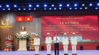 Công an TP Huế kỷ niệm 80 năm Ngày truyền thống các lực lượng thuộc Công an nhân dân