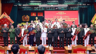 Những “kiến trúc sư" xây dựng bộ máy Công an nhân dân tinh, gọn, mạnh