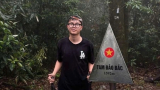 Huy động hơn 100 người tìm kiếm nam sinh viên mất tích khi leo núi Tam Đảo