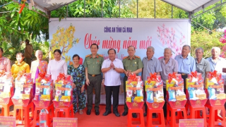 Hội Cựu Công an Cà Mau phối hợp giữ vững ANTT ở cơ sở