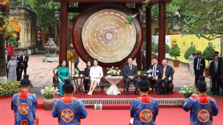 Chương trình hữu nghị đặc biệt chào mừng chuyến thăm của Tổng thống Hàn Quốc và phu nhân