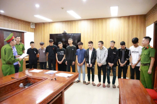 Quảng Trị: Khởi tố 11 bị can trong vụ hỗn chiến, gây rối trật tự công cộng