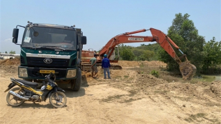 Quyết liệt xử lý điểm nóng về khai thác đất trái phép ở Vạn Hưng