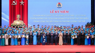 Đội ngũ công nhân là nòng cốt, lực lượng tiên phong trong sự nghiệp phát triển đất nước