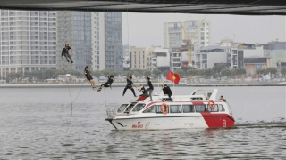 Trước giờ khai mạc Gala “Tổ quốc bình yên”, mãn nhãn màn hợp luyện của lực lượng Công an