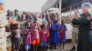 Lực lượng Gìn giữ hòa bình Việt Nam tại Nam Sudan triển khai nhiều hoạt động ý nghĩa nhân dịp 30/4 và 1/5