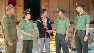 Nỗ lực giữ vững ổn định an ninh buôn làng vùng cao Ea Bá