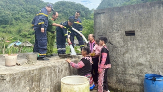 Đưa nước sạch lên xã vùng cao Pà Cò