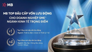 MB – Ngân hàng Top đầu cấp vốn lưu động cho doanh nghiệp SME thuộc ngành kinh tế trọng điểm