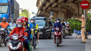 Phân luồng giao thông phục vụ Đại hội đại biểu toàn quốc MTTQ Việt Nam