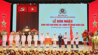 Công an TP Hải Phòng đón nhận danh hiệu Anh hùng lực lượng vũ trang nhân dân