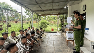 Trại giam Suối Hai triển khai nghiêm túc, minh bạch công tác đặc xá năm 2026
