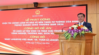 Phát động cuộc thi chính luận bảo vệ nền tảng tư tưởng của Đảng ngành Công Thương