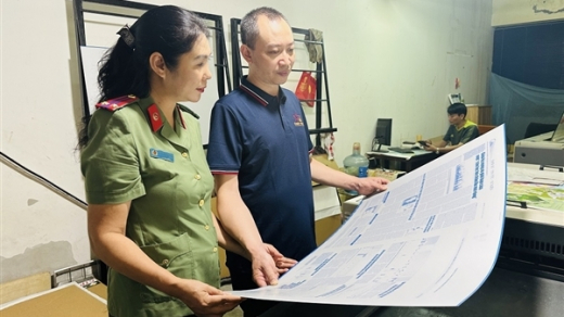 Trắng đêm ở xưởng in báo Công an nhân dân