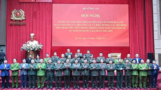 Tôn vinh 71 mô hình điển hình tiên tiến trong phong trào toàn dân bảo vệ an ninh Tổ quốc