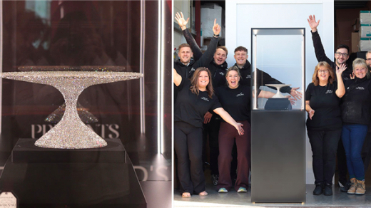 Giá đỡ bánh kem đắt nhất thế giới