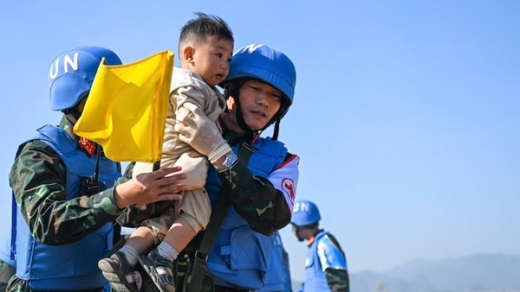 Quân đội Việt Nam và Ấn Độ diễn tập tích hợp trên thực địa về gìn giữ hòa bình