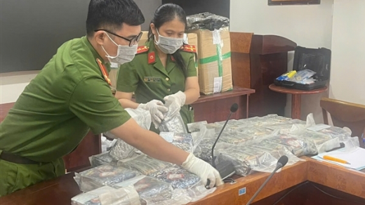 Triệt phá đường dây ma túy do các nghi phạm đang bị truy nã quốc tế cầm đầu