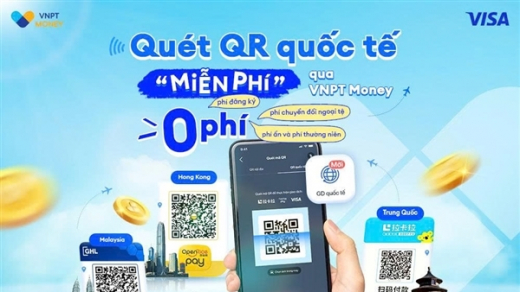 Visa và VNPT Money ra mắt tính năng Giao dịch quốc tế