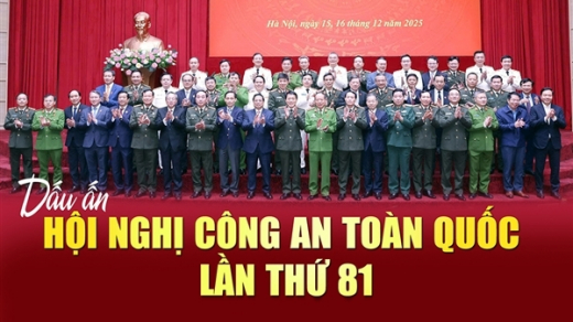 Dấu ấn Hội nghị Công an toàn quốc lần thứ 81