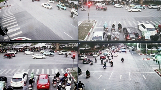 Giao thông Hà Nội chuyển biến tích cực nhìn từ “mắt thần” AI