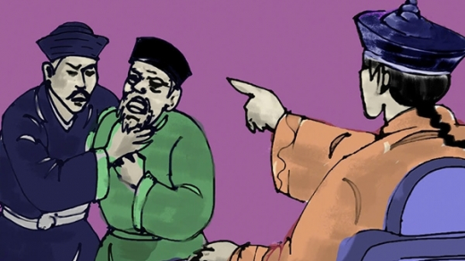 Bị đầu độc trước mặt vua