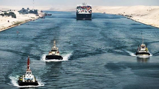 Kênh đào Suez nhộn nhịp trở lại