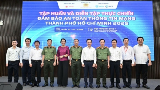 Công an TP Hồ Chí Minh diễn tập thực chiến đảm bảo an toàn thông tin mạng