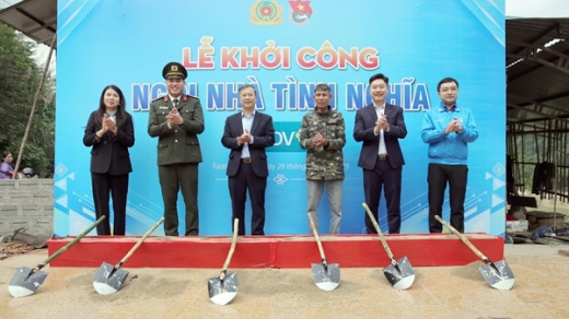 Ban Thanh niên CAND tổ chức Chương trình tình nguyện tại Nghệ An