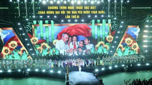 Chương trình nghệ thuật lan tỏa tinh thần thi đua ái quốc, hướng tới tương lai