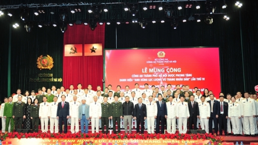 Công an Thủ đô Anh hùng đảm bảo ANTT, tạo nền tảng, động lực cho phát triển kinh tế - xã hội