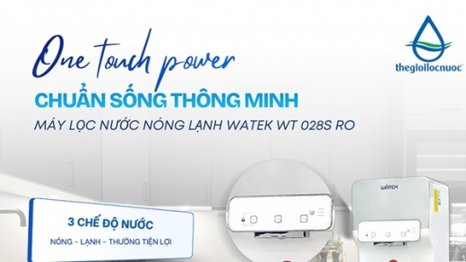 Máy lọc nước Watek WT-028S-RO chuẩn mực mới cho gia đình và công sở
