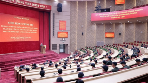 Khơi dậy truyền thống vẻ vang, nâng cao chất lượng công tác tham mưu CAND