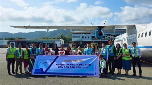 Triển khai lực lượng an ninh hàng không theo mô hình tổ chức mới tại Cảng hàng không Côn Đảo