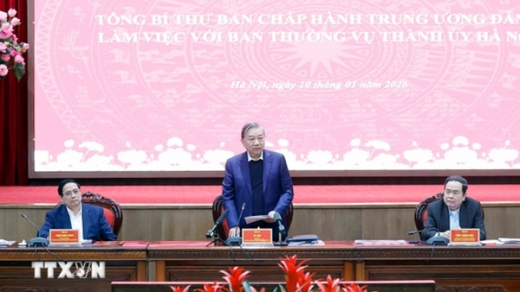 Tổng Bí thư: Hà Nội phải được định vị và vận hành như một trung tâm kiến tạo phát triển quốc gia