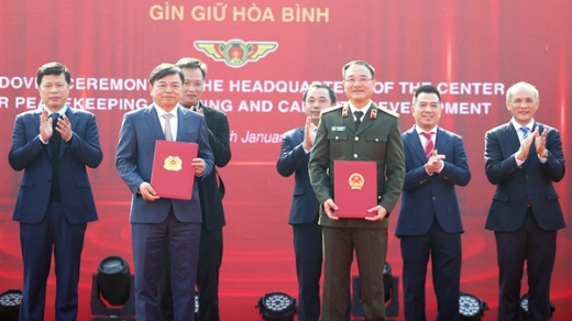 MPS takes over headquarters of Peacekeeping Training and Capacity Development Center