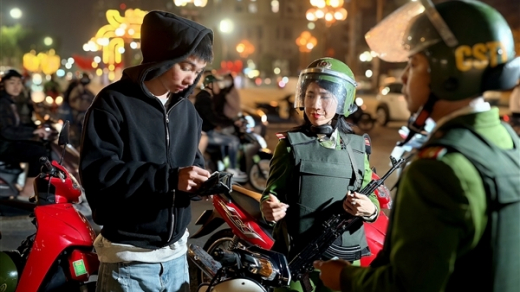 Tuần tra vũ trang, bảo vệ tuyệt đối an ninh Đại hội XIV của Đảng