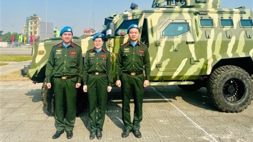 Gìn giữ hòa bình bằng bản lĩnh Công an nhân dân Việt Nam