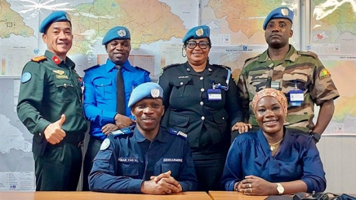 “Tết nóng” của các sĩ quan Công an Việt Nam tại Cộng hòa Trung Phi