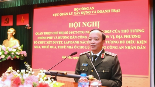 Đảm bảo khách quan, đúng đối tượng trong mua, thuê mua, thuê nhà ở cho lực lượng vũ trang CAND