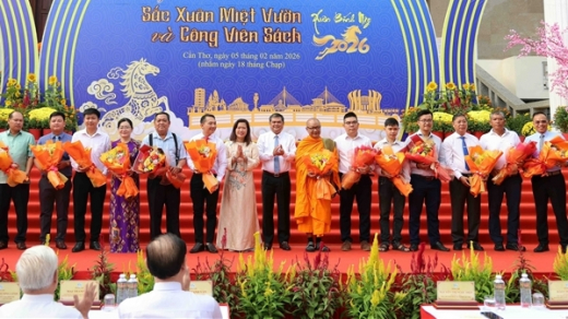 Rộn ràng “Sắc Xuân miệt vườn” tại TP Cần Thơ