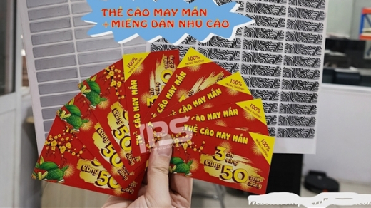 Thẻ cào trúng thưởng, trò chơi mất Tết