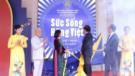 Khai mạc Không gian trưng bày, livestream “Sức sống hàng Việt”